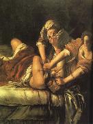 Artemisia gentileschi Judith and Holofernes oil painting on canvas